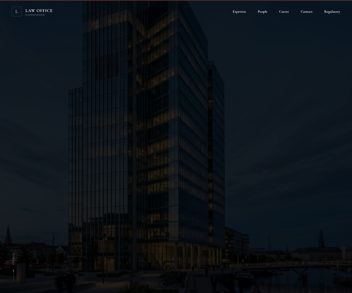 Law Office 2 website template screenshot